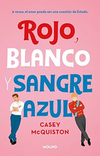 Portada de Rojo, blanco y sangre azul