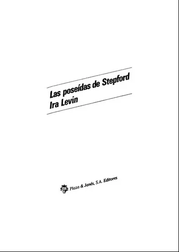 Portada de Las poseidas de Stepford