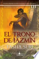 Portada de El trono de jazmín