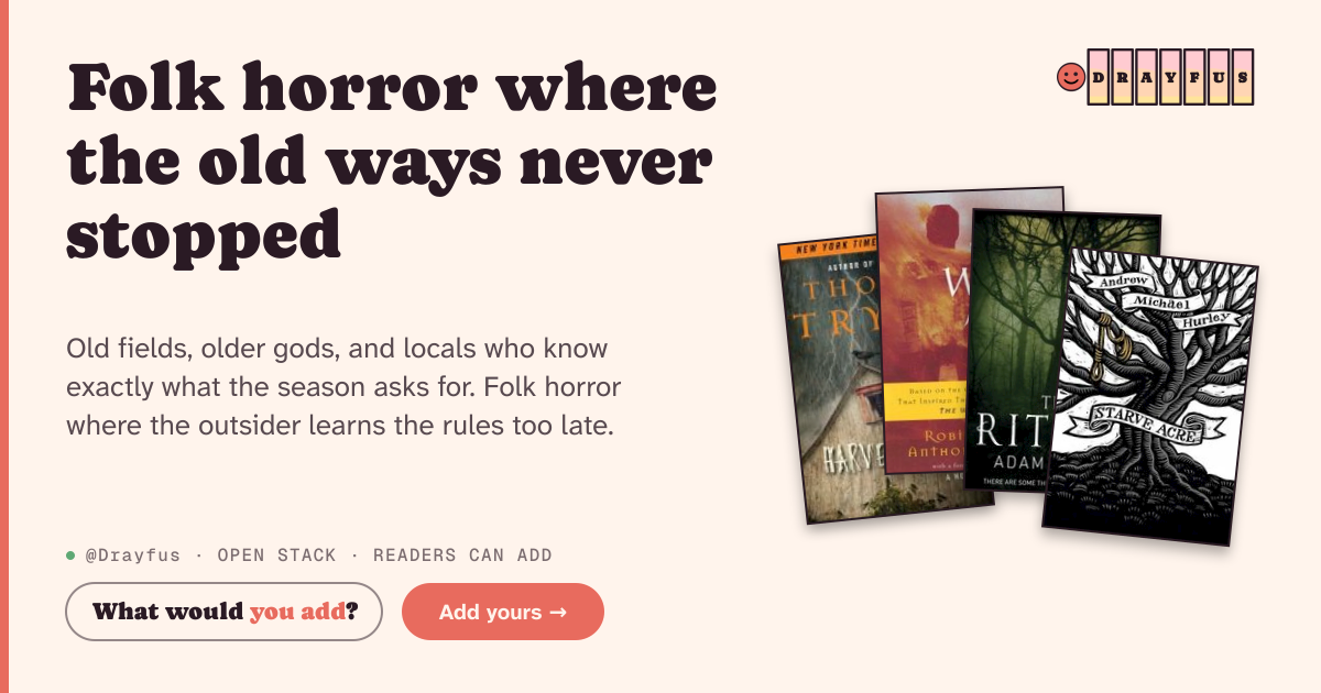 Share card preview for Folk horror where the old ways never stopped