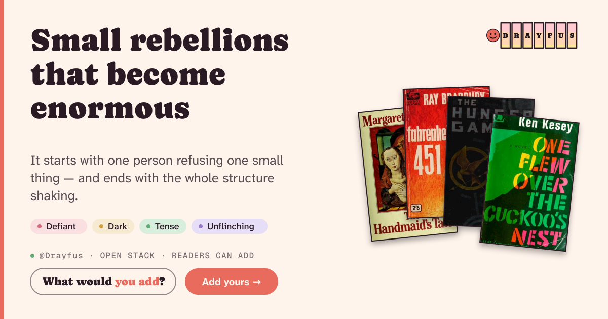 Share card preview for Small rebellions that become enormous