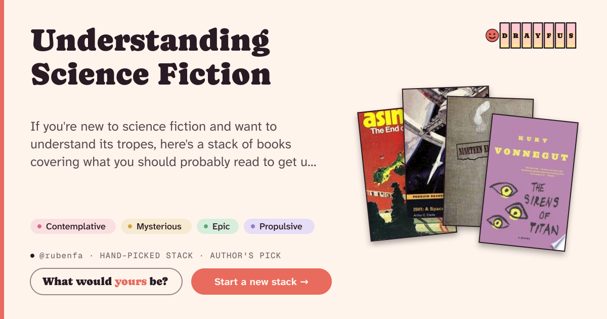 Share card preview for Understanding Science Fiction