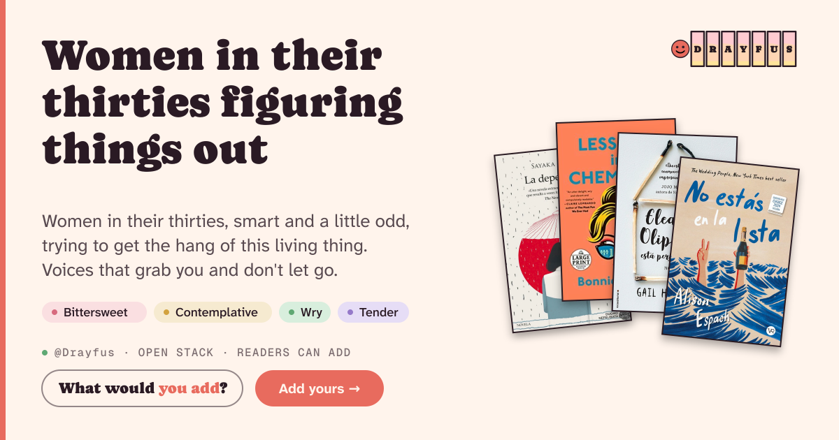 Share card preview for Women in their thirties figuring things out