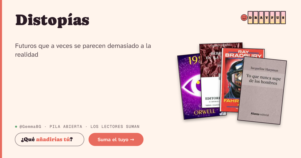 Vista previa de la tarjeta para compartir de Distopías