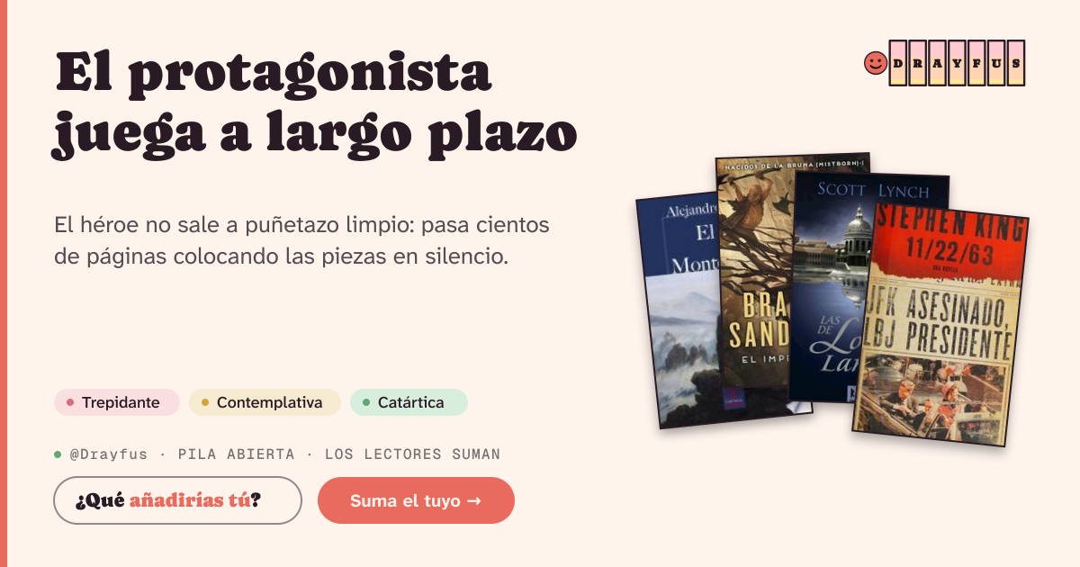 Vista previa de la tarjeta para compartir de El protagonista juega a largo plazo