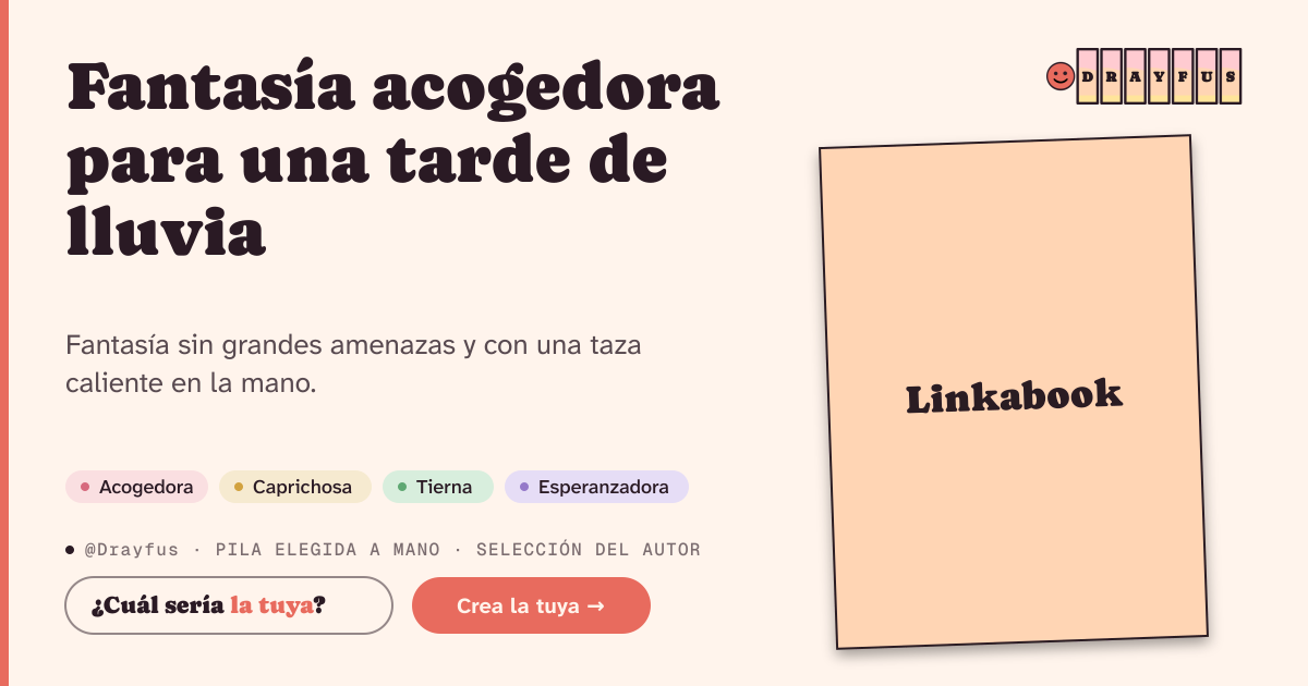 Vista previa de la tarjeta para compartir de Fantasía acogedora para una tarde de lluvia
