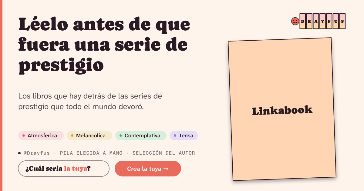 Vista previa de la tarjeta para compartir de Léelo antes de que fuera una serie de prestigio