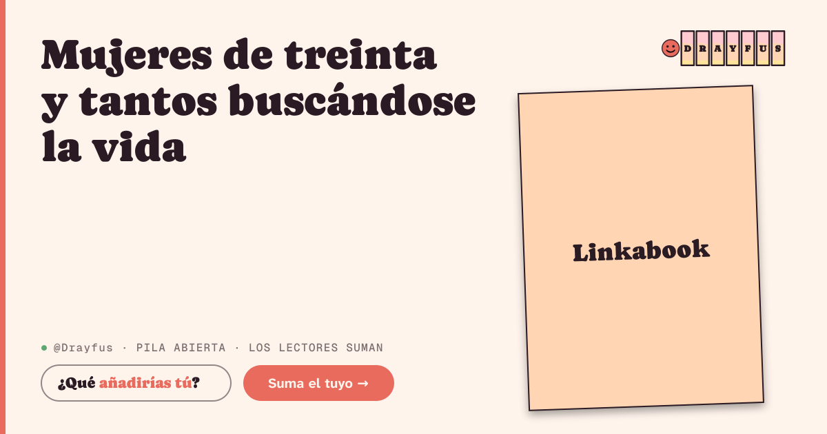Vista previa de la tarjeta para compartir de Mujeres de treinta y tantos buscándose la vida