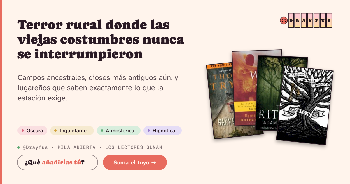 Vista previa de la tarjeta para compartir de Terror rural donde las viejas costumbres nunca se interrumpieron