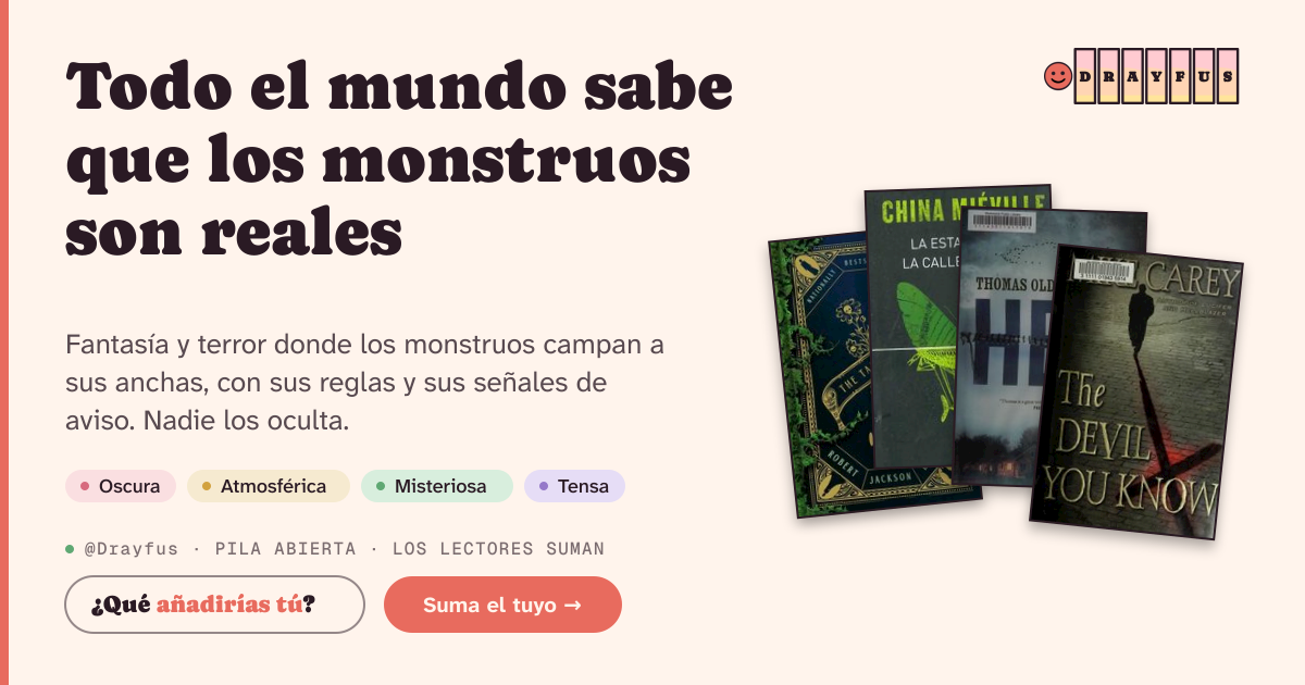 Vista previa de la tarjeta para compartir de Todo el mundo sabe que los monstruos son reales