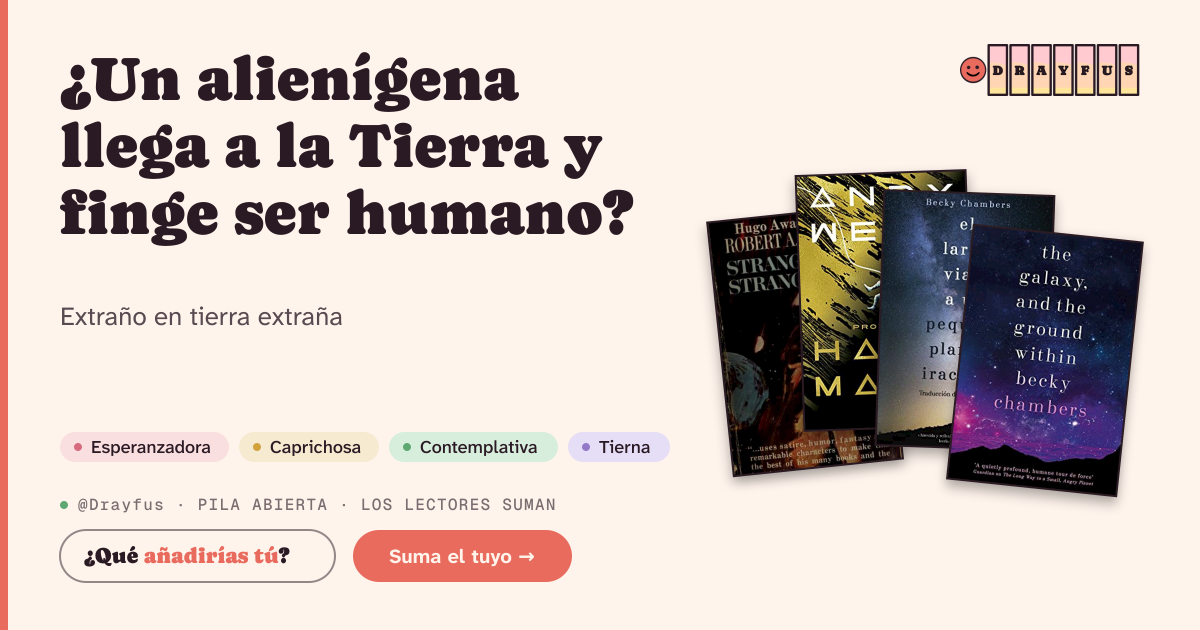 Vista previa de la tarjeta para compartir de ¿Un alienígena llega a la Tierra y finge ser humano?